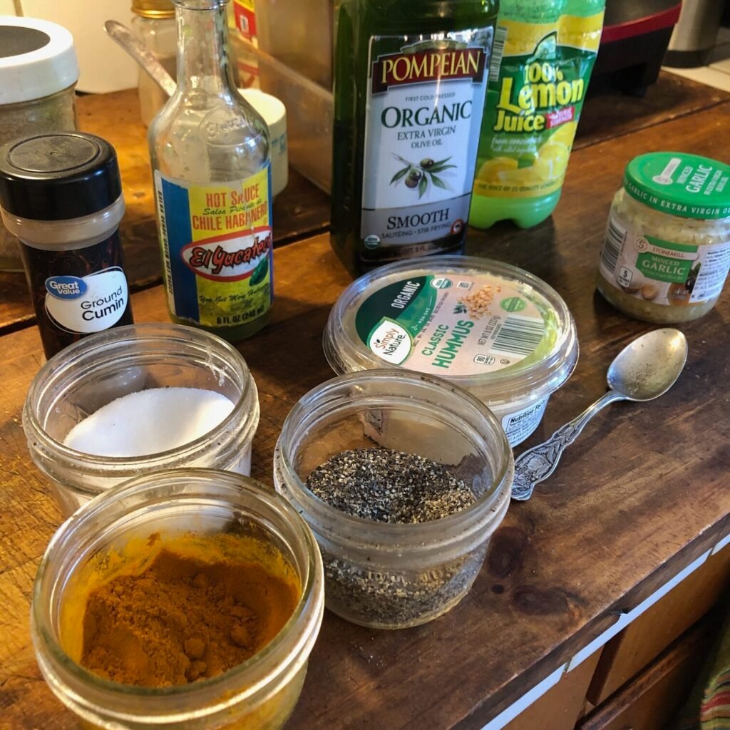 POTS Friendly | Spicy Garlic Turmeric Hummus Recipe