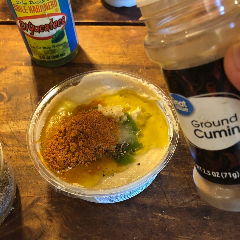 POTS Friendly | Spicy Garlic Turmeric Hummus Recipe 12 hummus1 IMG 5285